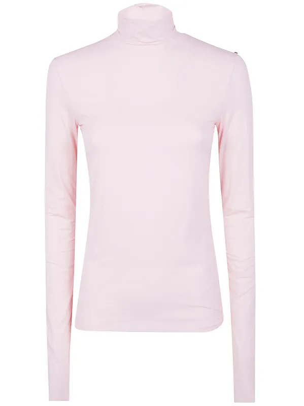 STONE - JERSEY TURTLENECK JUMPER sold by Lord & Taylor