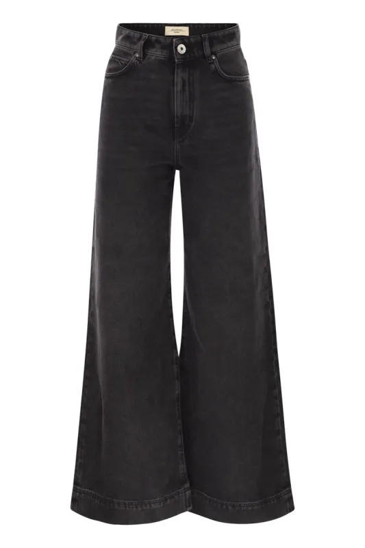 CACTUS1234 - WIDE LEG JEANS IN COTTON DENIM sold by Lord & Taylor
