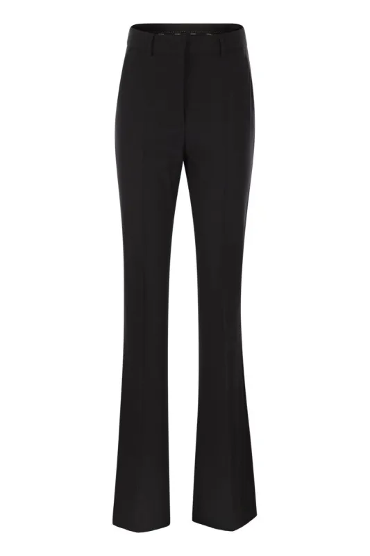 FEBE - FITTED FLARED TROUSERS sold by Lord & Taylor