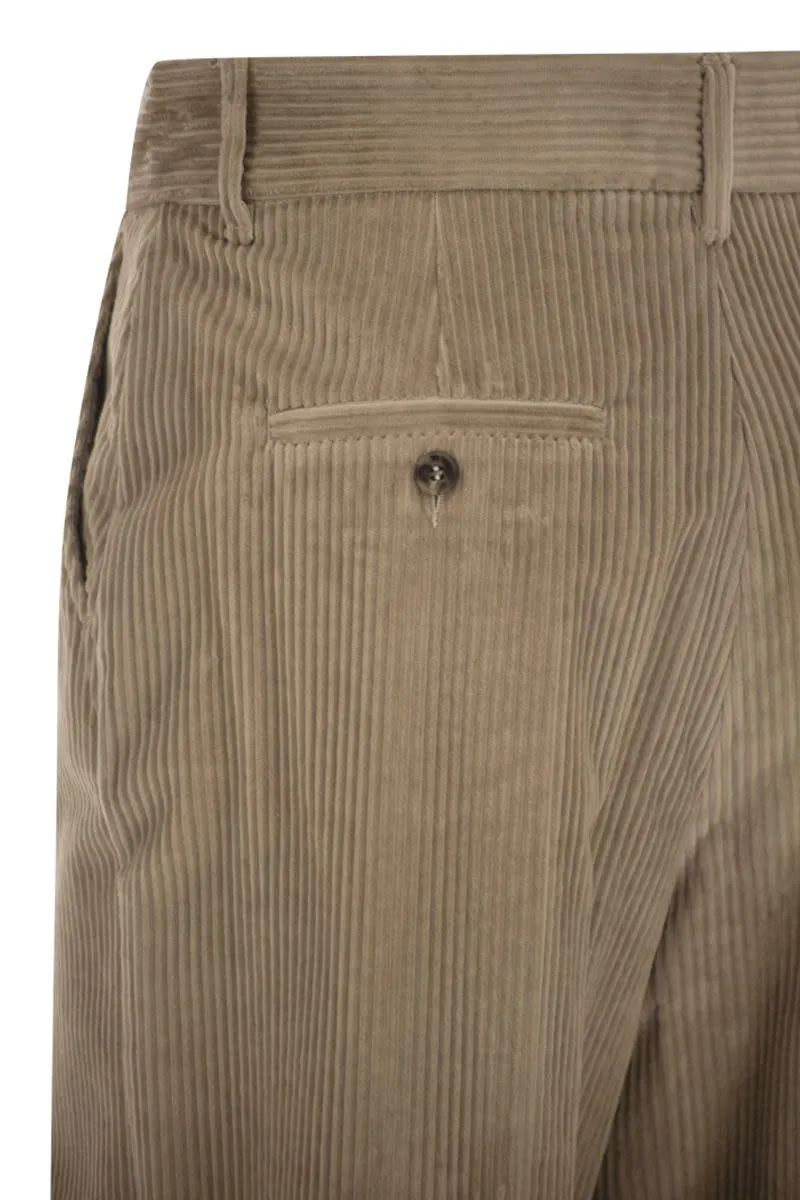 TANIA - WIDE-LEG CORDUROY TROUSERS sold by Lord & Taylor product image thumbnail 4