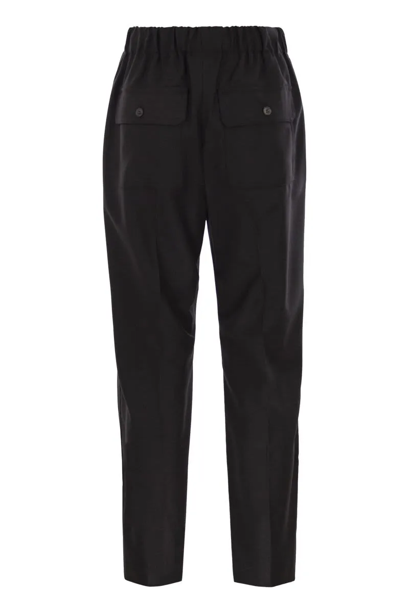 HATELEY - WOOL FLANNEL TROUSERS sold by Lord & Taylor product image thumbnail 3