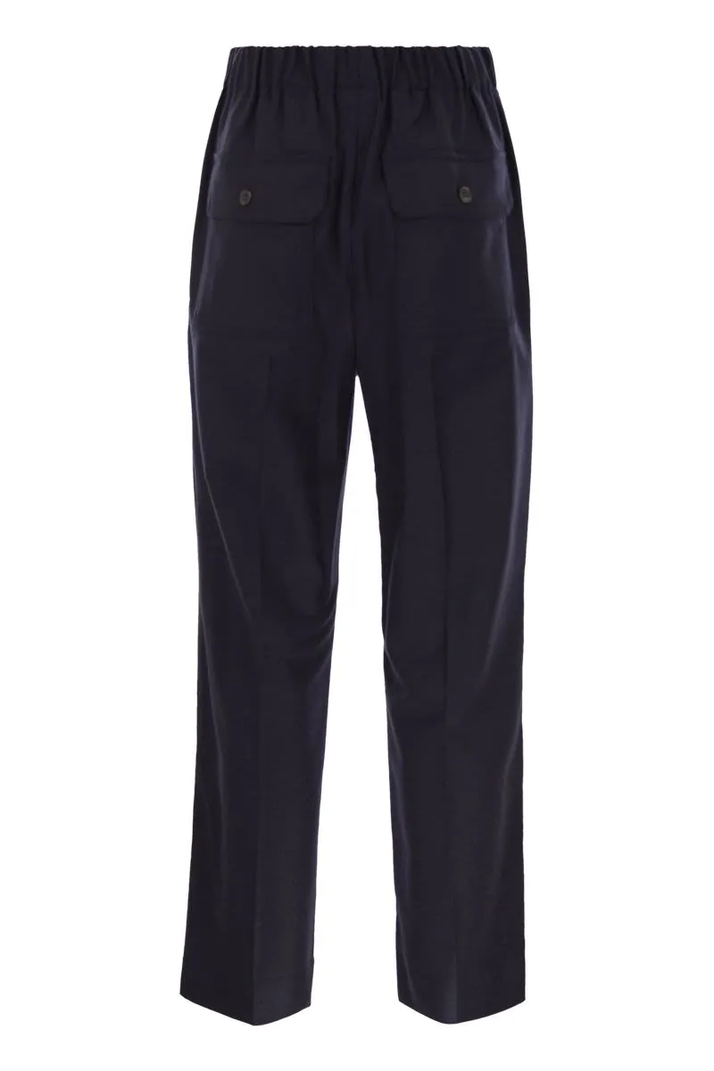 HATELEY - WOOL FLANNEL TROUSERS sold by Lord & Taylor product image thumbnail 2