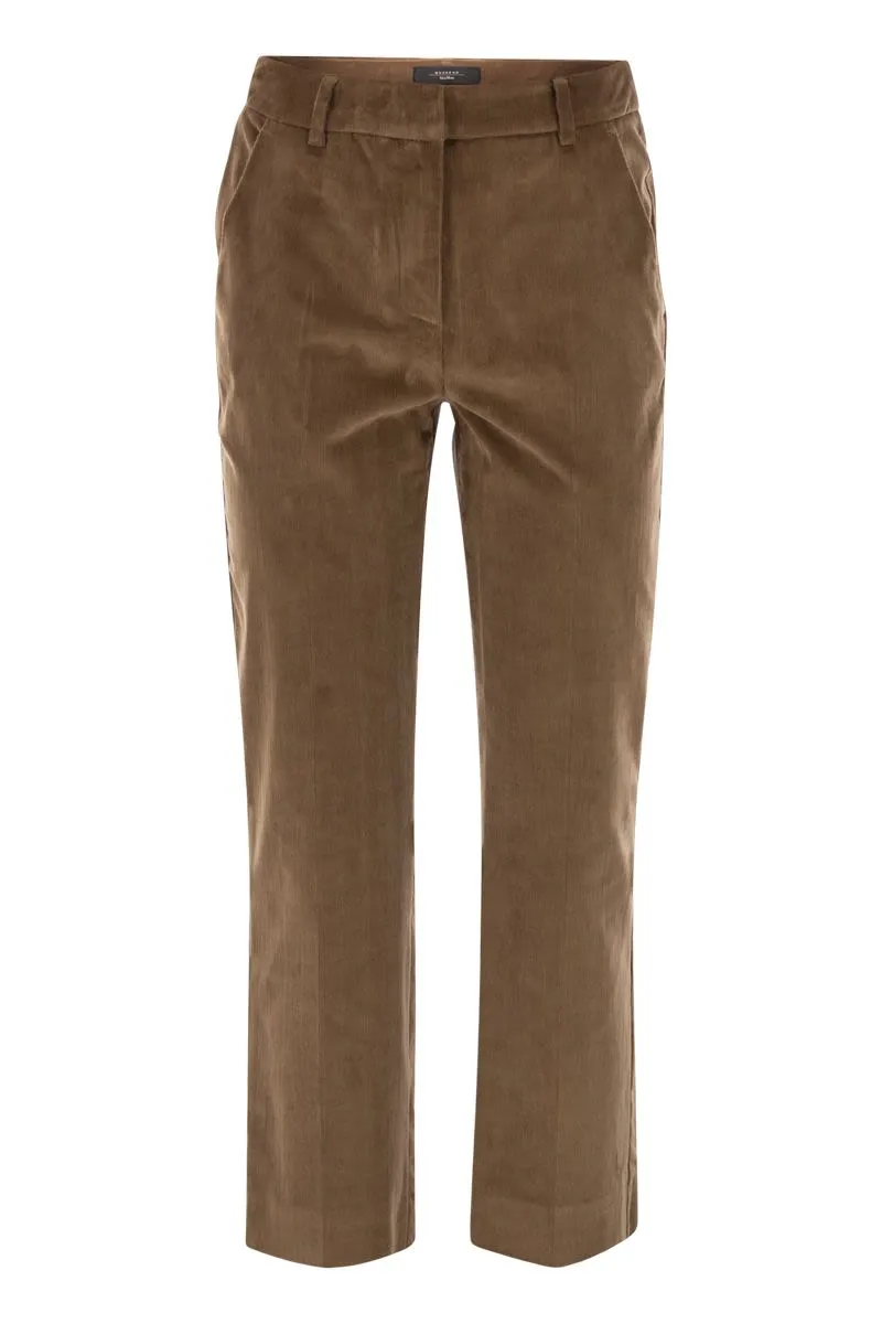 MARRUCA - COTTON VELVET TROUSERS sold by Lord & Taylor
