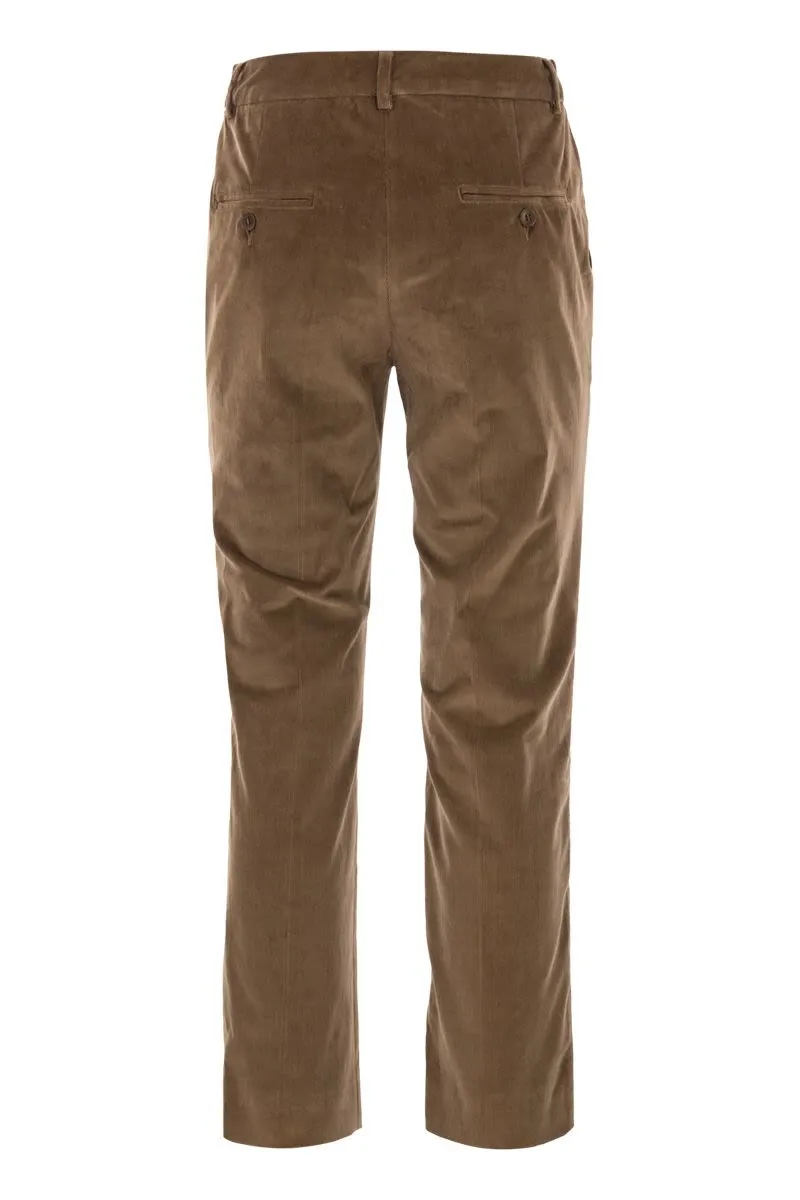 MARRUCA - COTTON VELVET TROUSERS sold by Lord & Taylor product image thumbnail 2