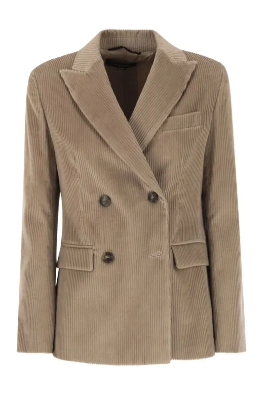 KATANGA - COTTON VELVET BLAZER sold by Lord & Taylor