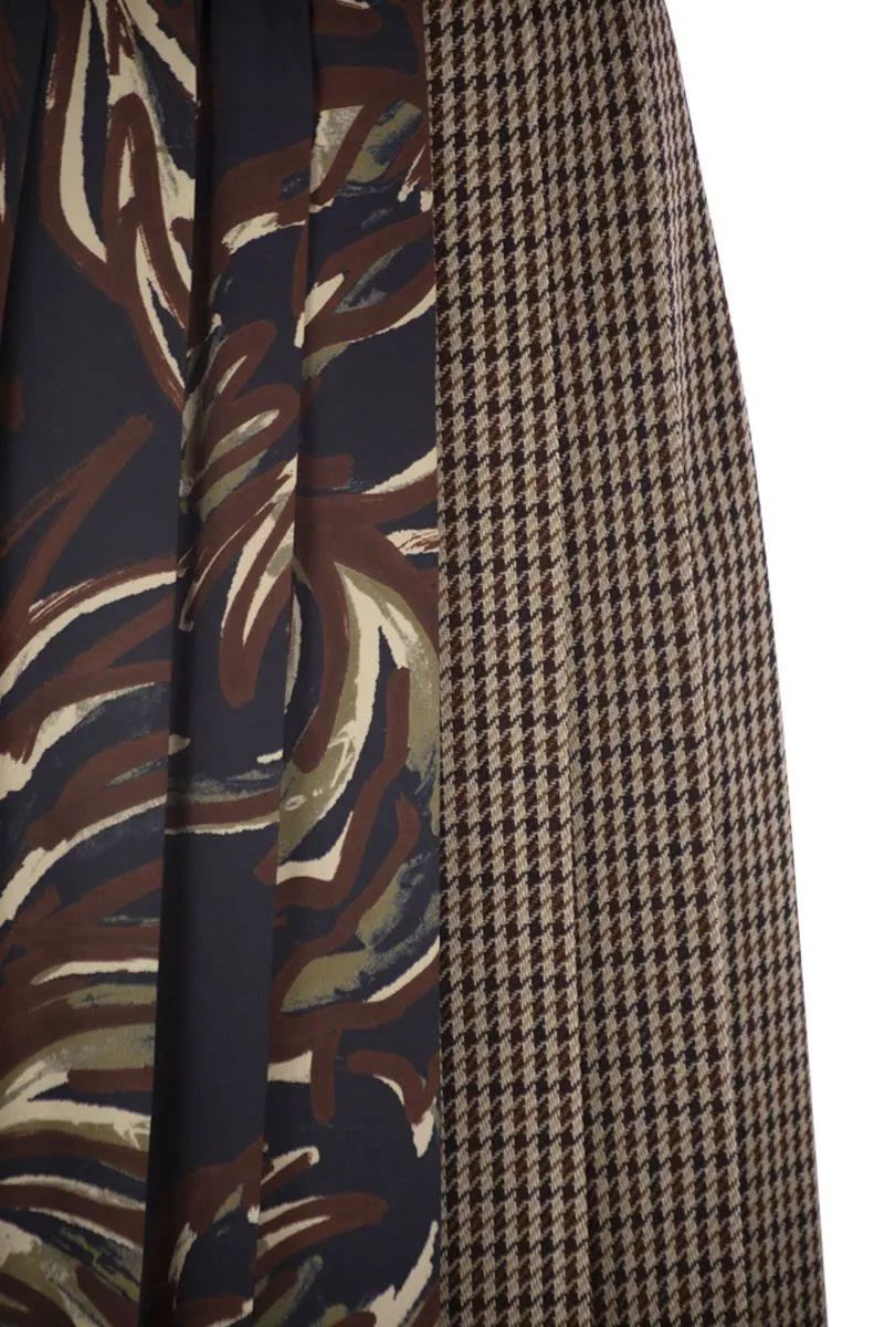 FANALE - PIED DE POULE WOOL PLEATED SKIRT sold by Lord & Taylor product image thumbnail 4