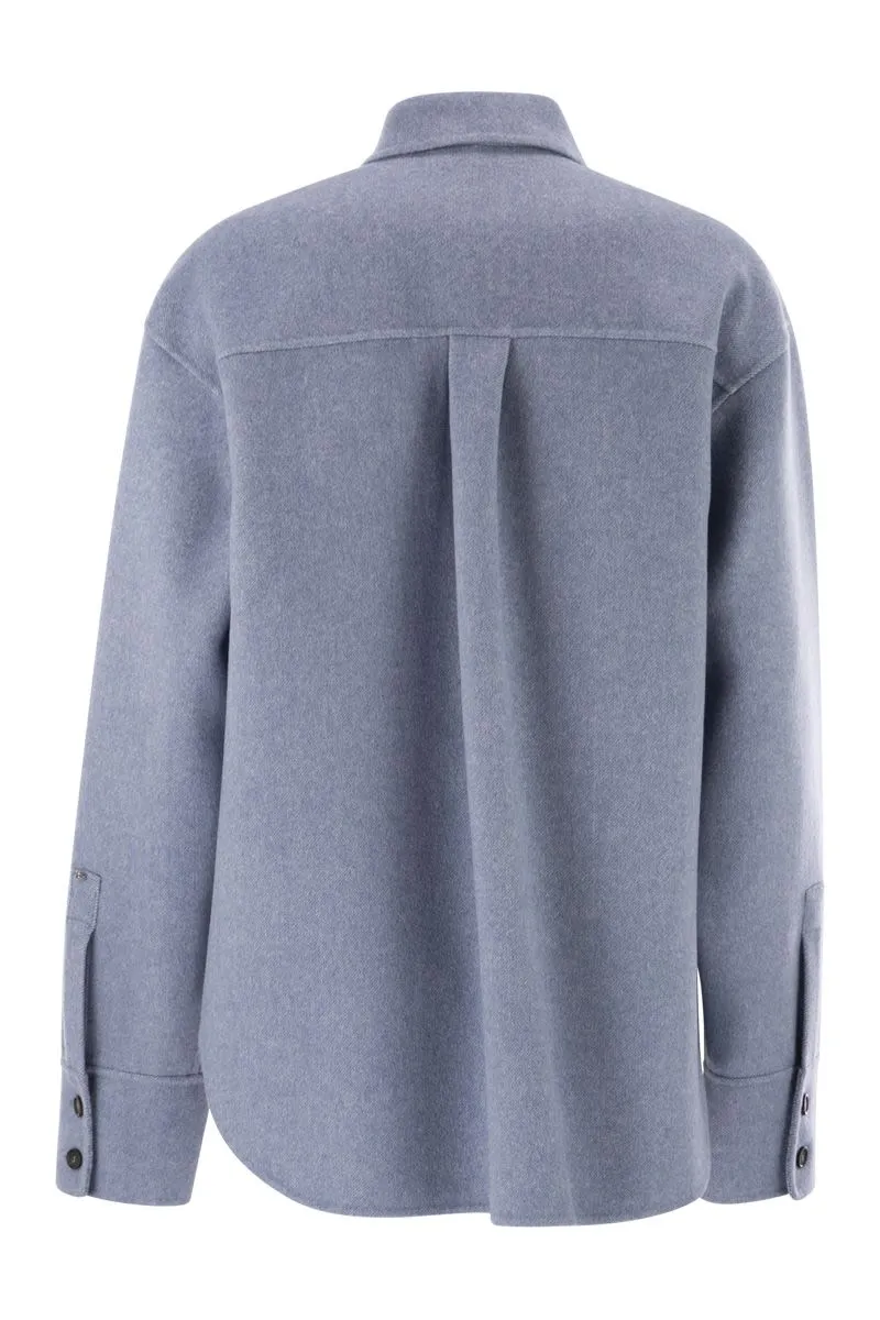 PALPITI - OVERSIZED SHIRT IN PURE WOOL sold by Lord & Taylor product image thumbnail 2
