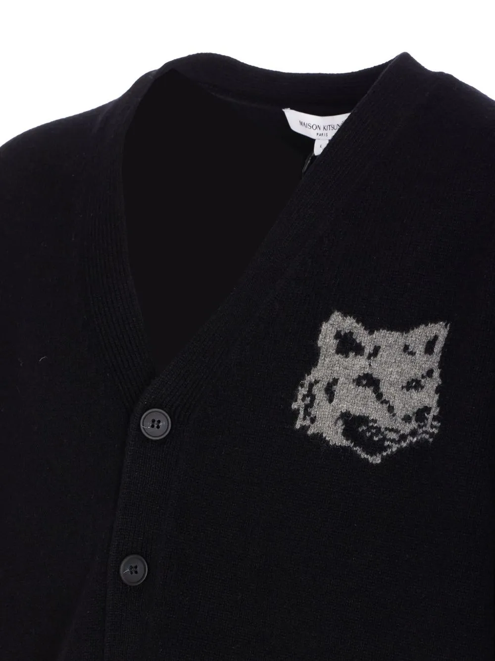 BLACK WOOL CARDIGAN sold by Lord & Taylor product image thumbnail 2