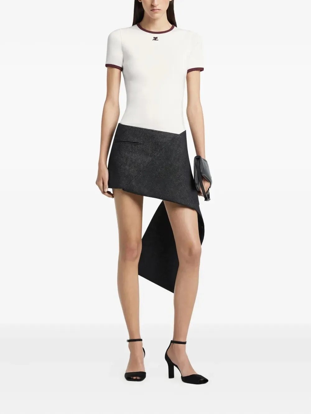 WHITE COTTON T-SHIRT sold by Lord & Taylor product image thumbnail 2