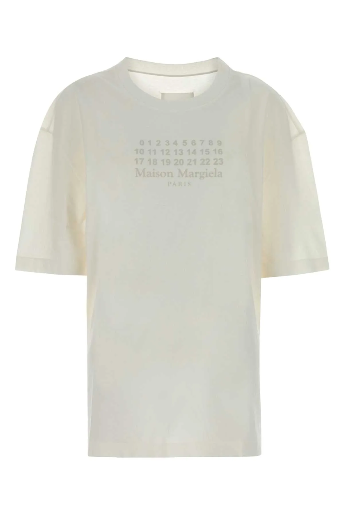 WHITE COTTON OVERSIZE T-SHIRT sold by Lord & Taylor