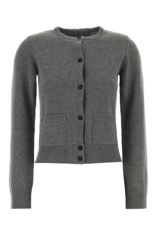 GREY WOOL BLEND CARDIGAN sold by Lord & Taylor