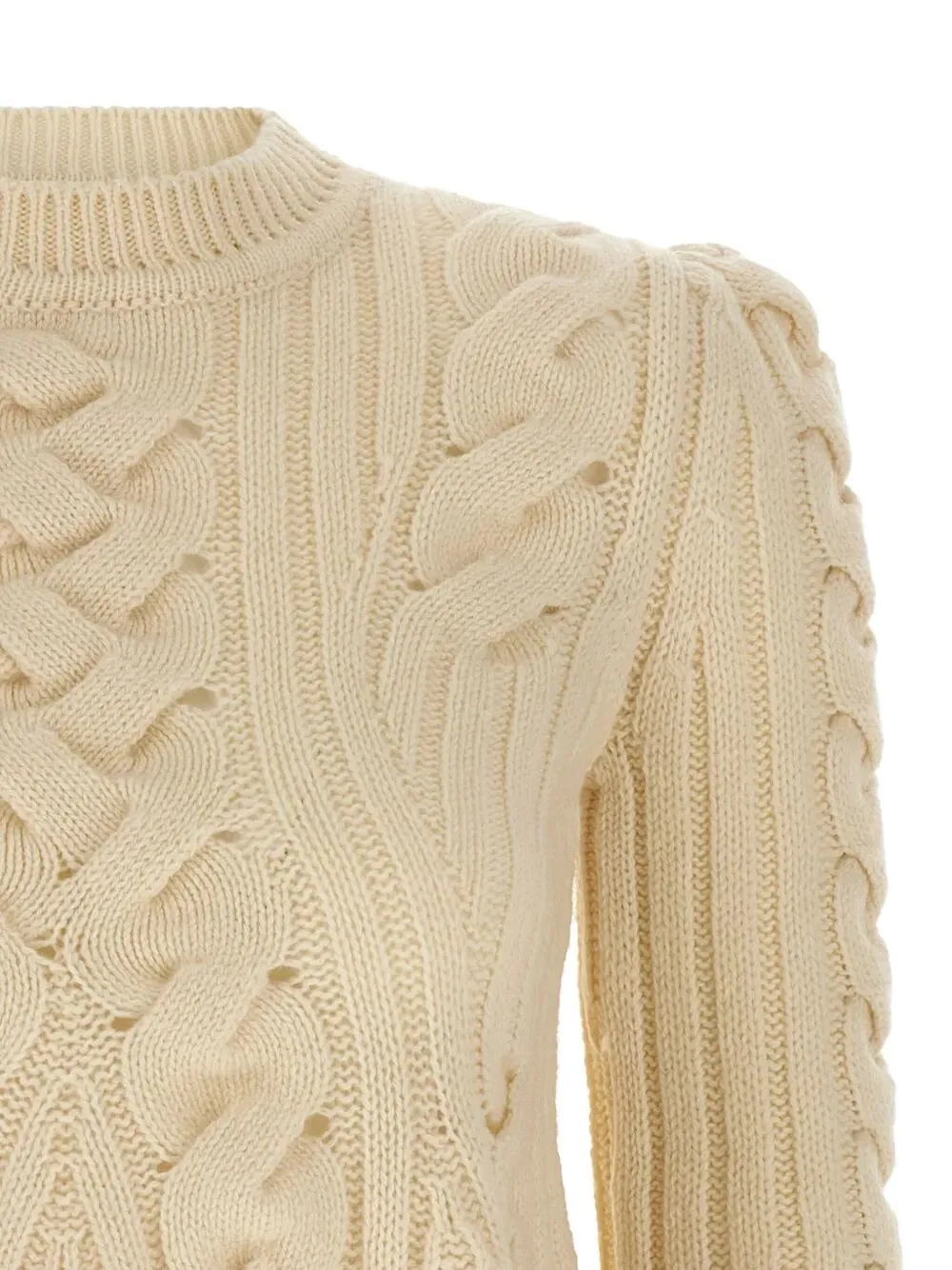 IVORY WOOL BLEND SWEATER sold by Lord & Taylor product image thumbnail 3