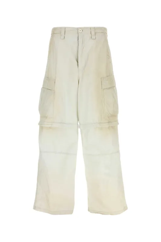 IVORY COTTON CARGO PANT sold by Lord & Taylor