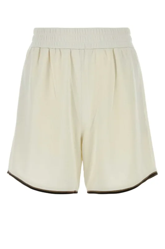 EMBROIDERED POLYESTER BERMUDA SHORTS sold by Lord & Taylor