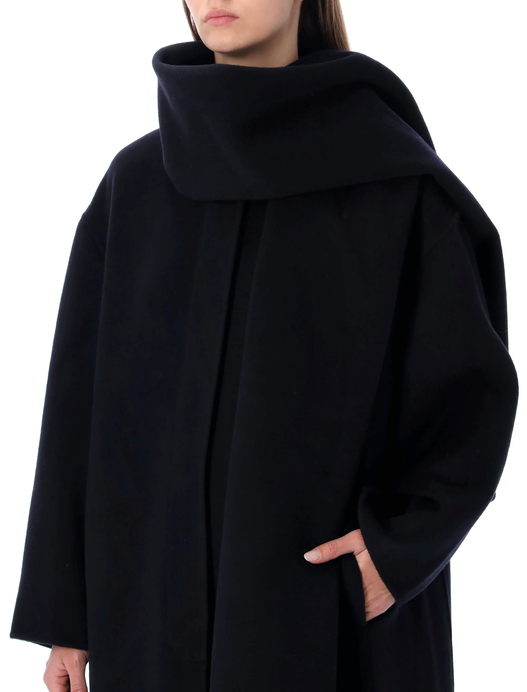 SOEUR FINN LONG COAT IN NAVY BLUE sold by Lord & Taylor product image thumbnail 3