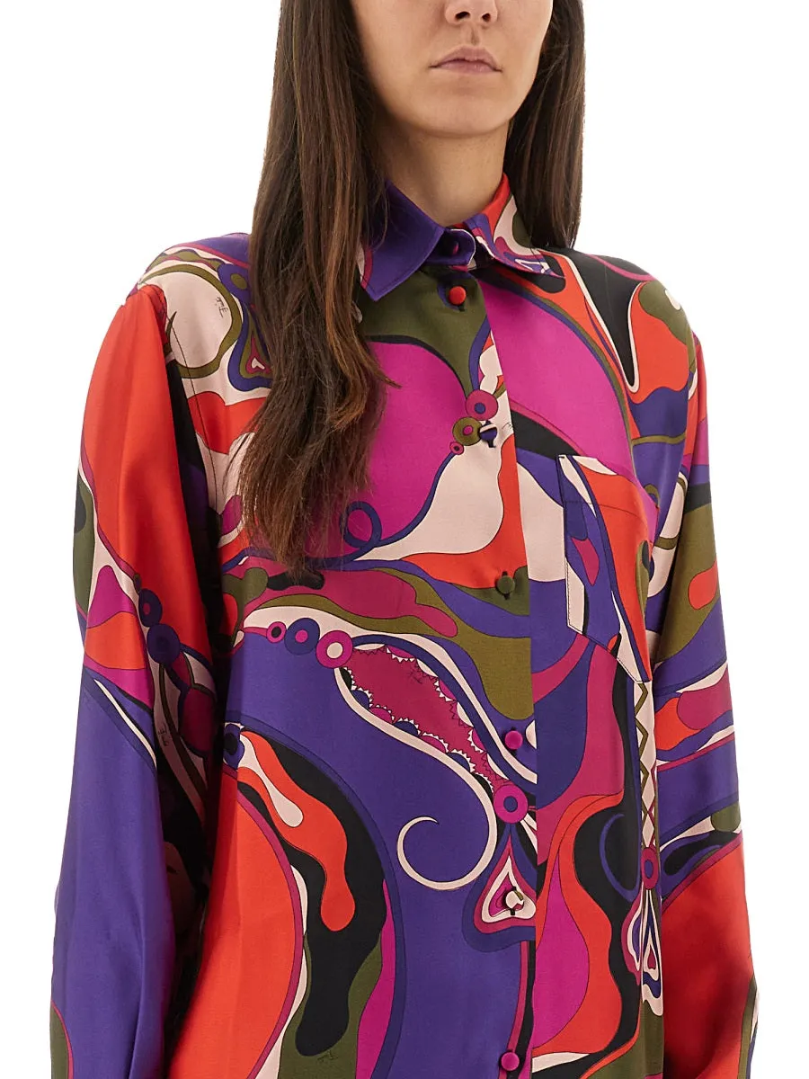 PRINTED SILK SHIRT sold by Lord & Taylor product image thumbnail 4
