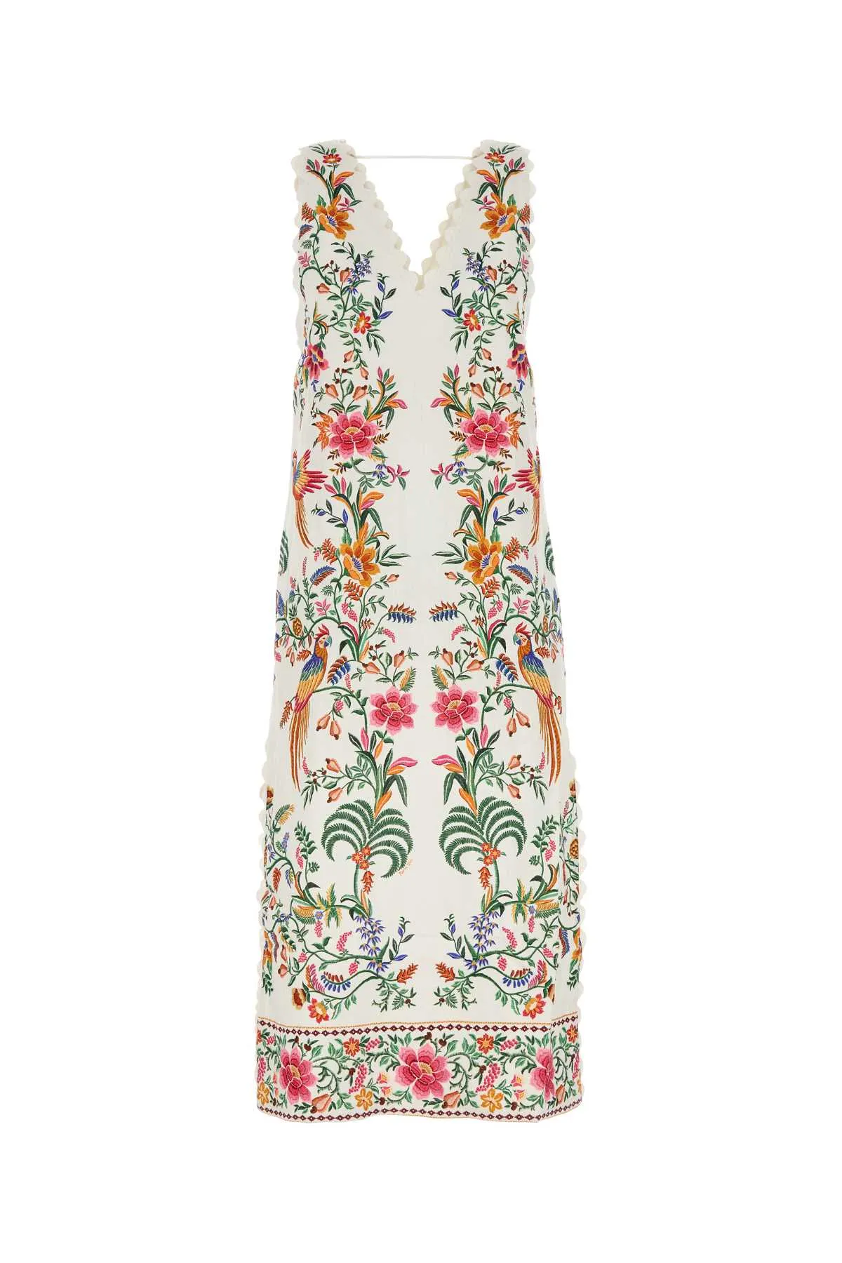 PRINTED LINEN DRESS sold by Lord & Taylor