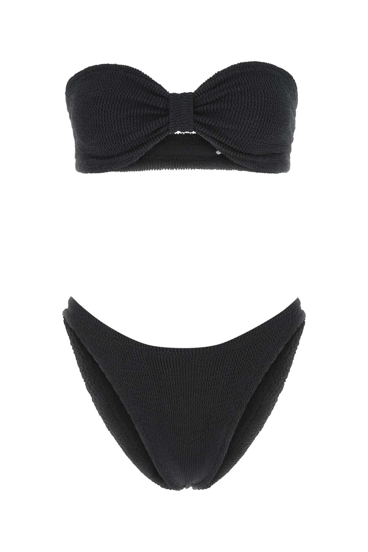BLACK STRETCH NYLON JEAN BIKINI sold by Lord & Taylor