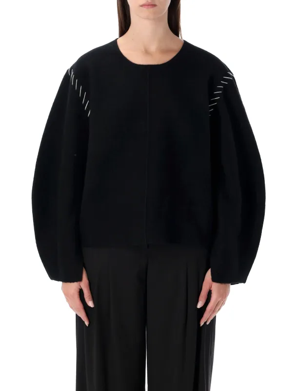 THE GARMENT OSLO BLACK WOOL SWEATER sold by Lord & Taylor