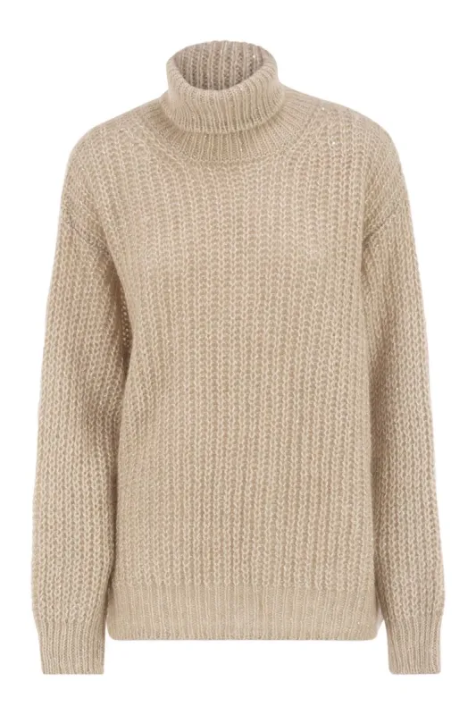 WOOL AND ALPACA TURTLENECK JUMPER sold by Lord & Taylor