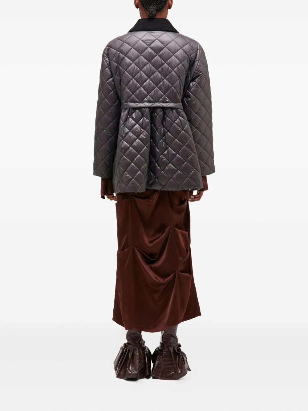 RECYCLED NYLON QUILTED JACKET sold by Lord & Taylor product image thumbnail 4