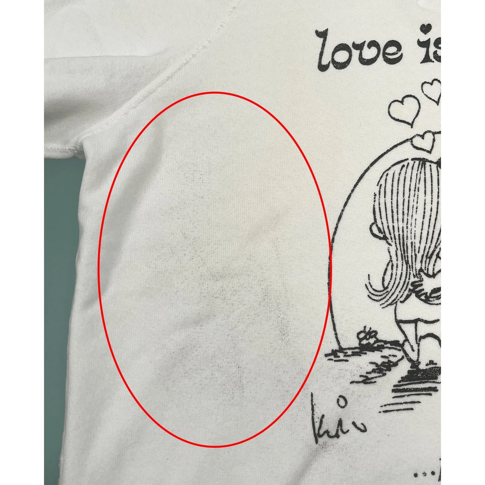 Dsquared2 Love Is Forever Print Sweatshirt sold by Lord & Taylor product image thumbnail 3