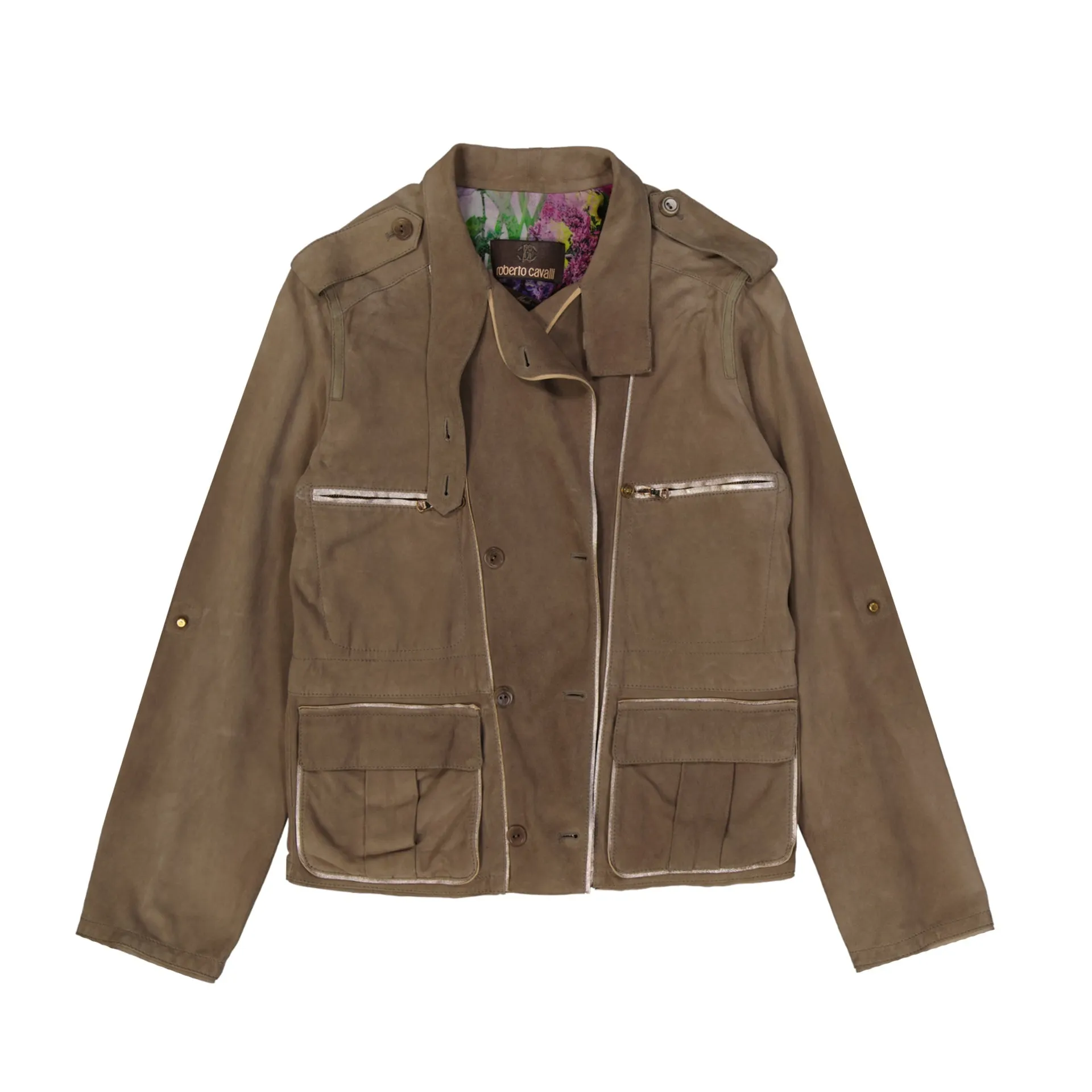 Roberto Cavalli Leather Jacket sold by Lord & Taylor