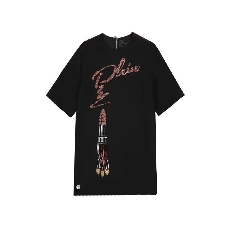 Philipp Plein Logo Mini Dress sold by Lord & Taylor