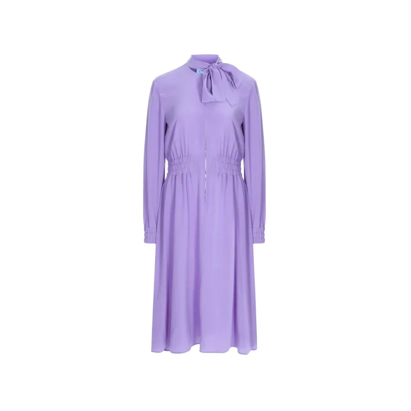 Prada Tie Neck Silk Dress sold by Lord & Taylor