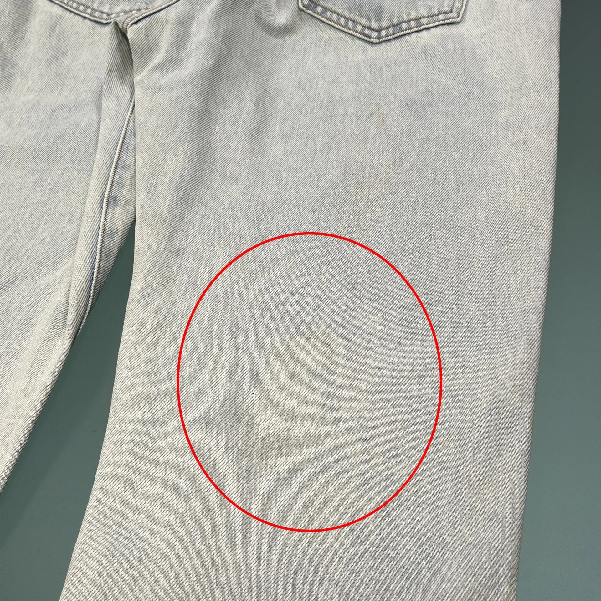 Off-White Belted Denim Jeans sold by Lord & Taylor product image thumbnail 3