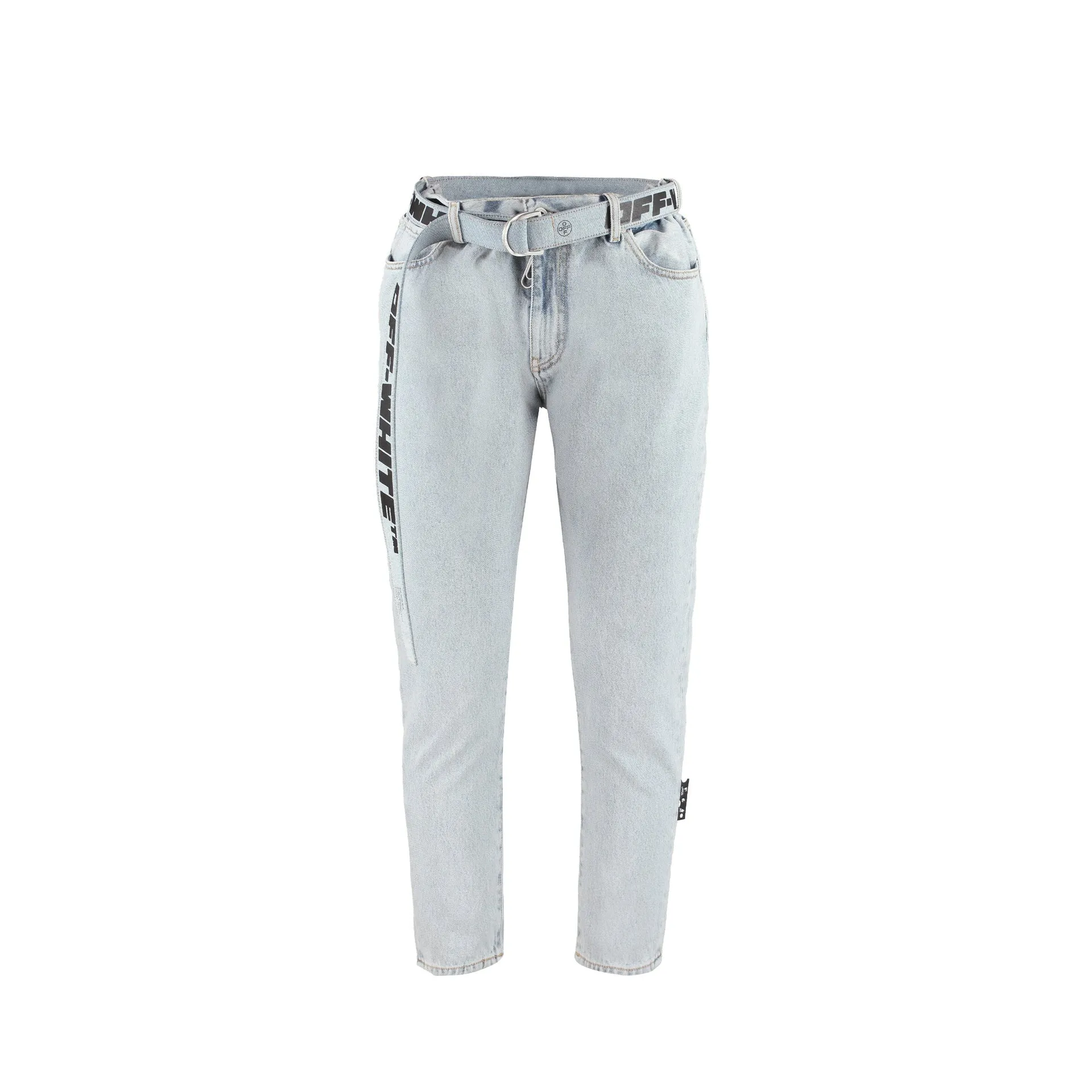 Off-White Belted Denim Jeans sold by Lord & Taylor