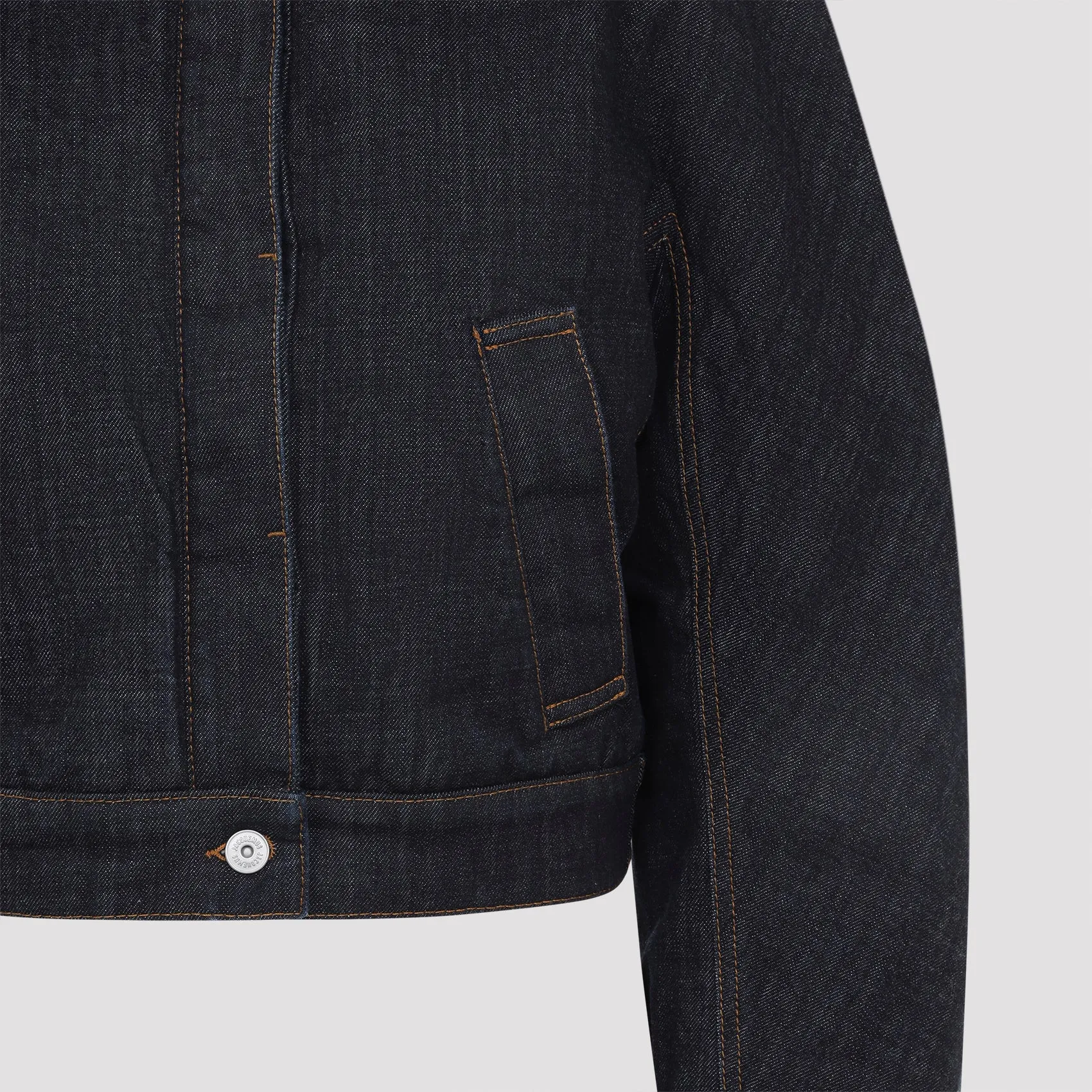 DARK BLUE OVALO DE-NIMES COTTON JACKET sold by Lord & Taylor product image thumbnail 5