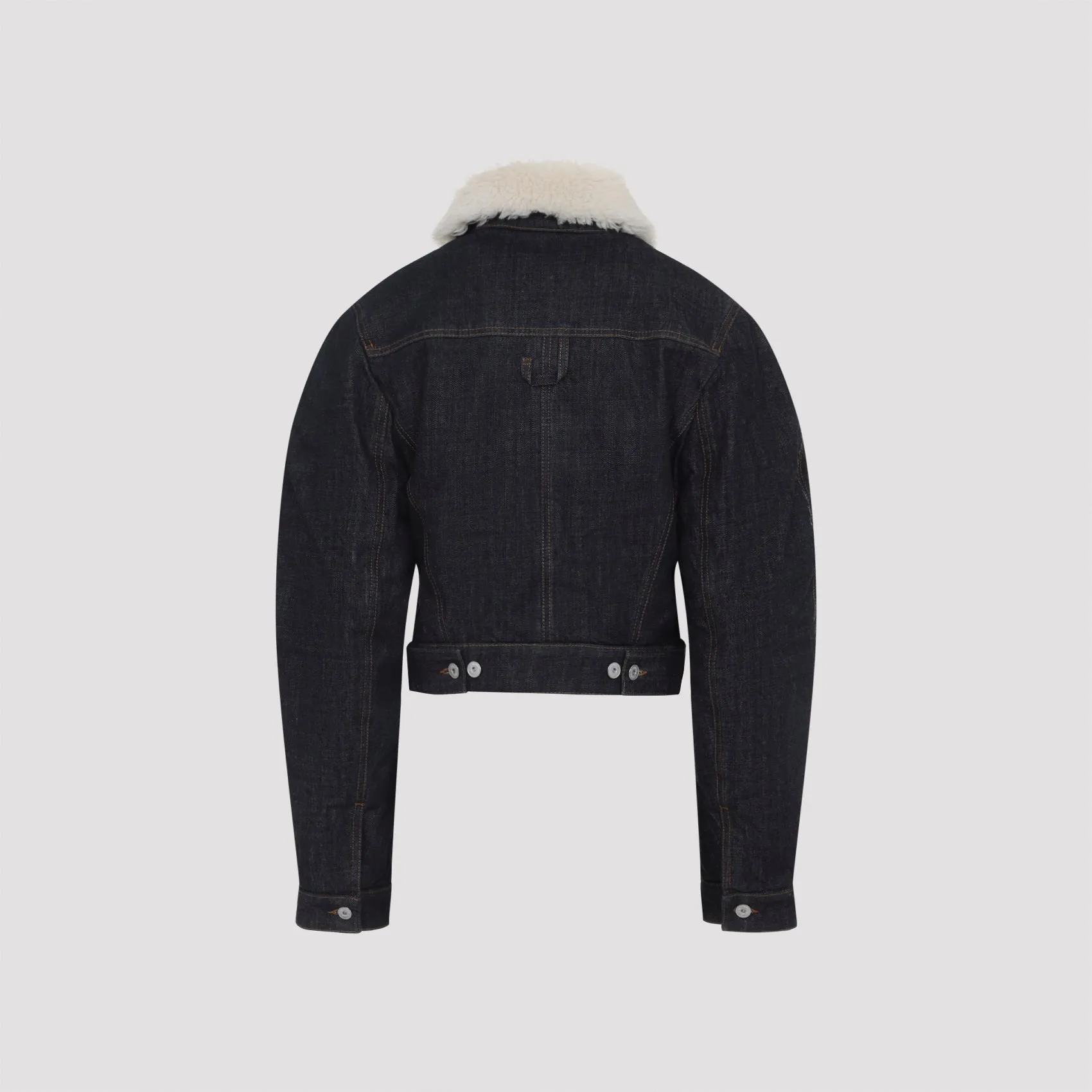 DARK BLUE OVALO DE-NIMES COTTON JACKET sold by Lord & Taylor product image thumbnail 4