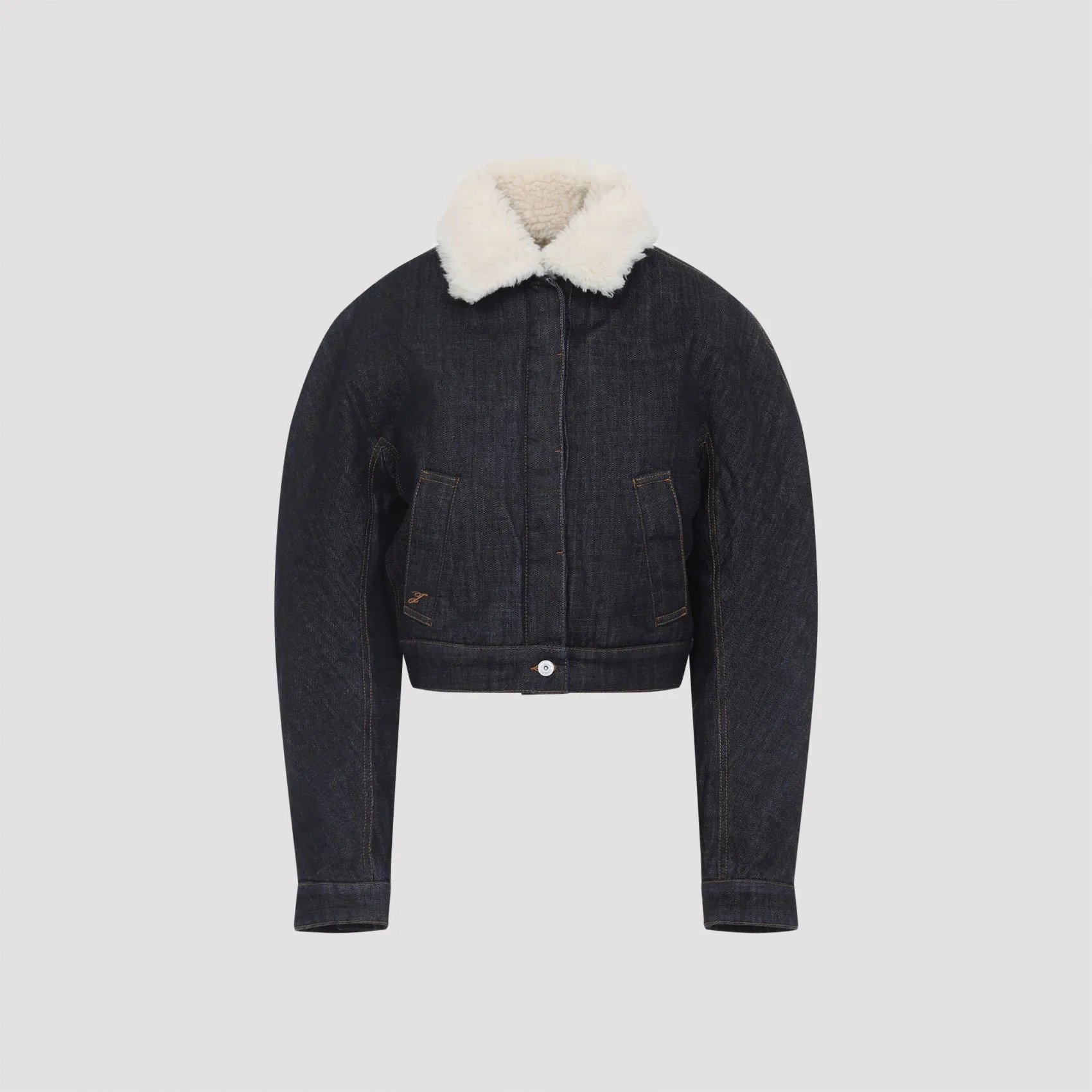 DARK BLUE OVALO DE-NIMES COTTON JACKET sold by Lord & Taylor