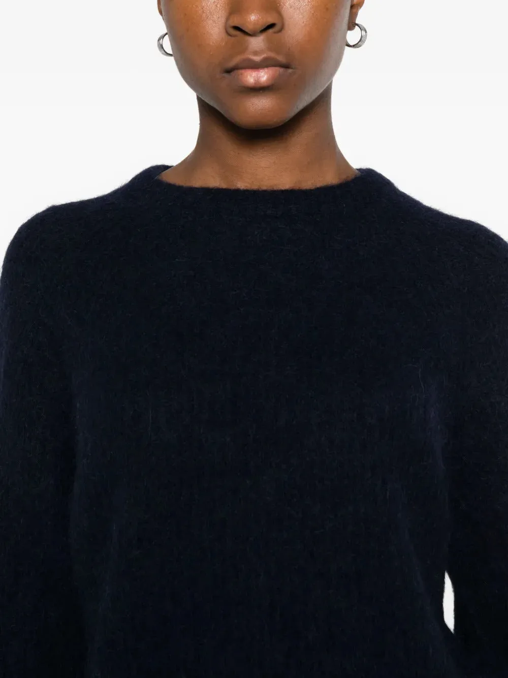 GARMENT-DYED CREW NECK SWEATER IN ALPACA AND WOOL BLEND sold by Lord & Taylor product image thumbnail 5