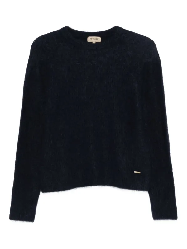 GARMENT-DYED CREW NECK SWEATER IN ALPACA AND WOOL BLEND sold by Lord & Taylor