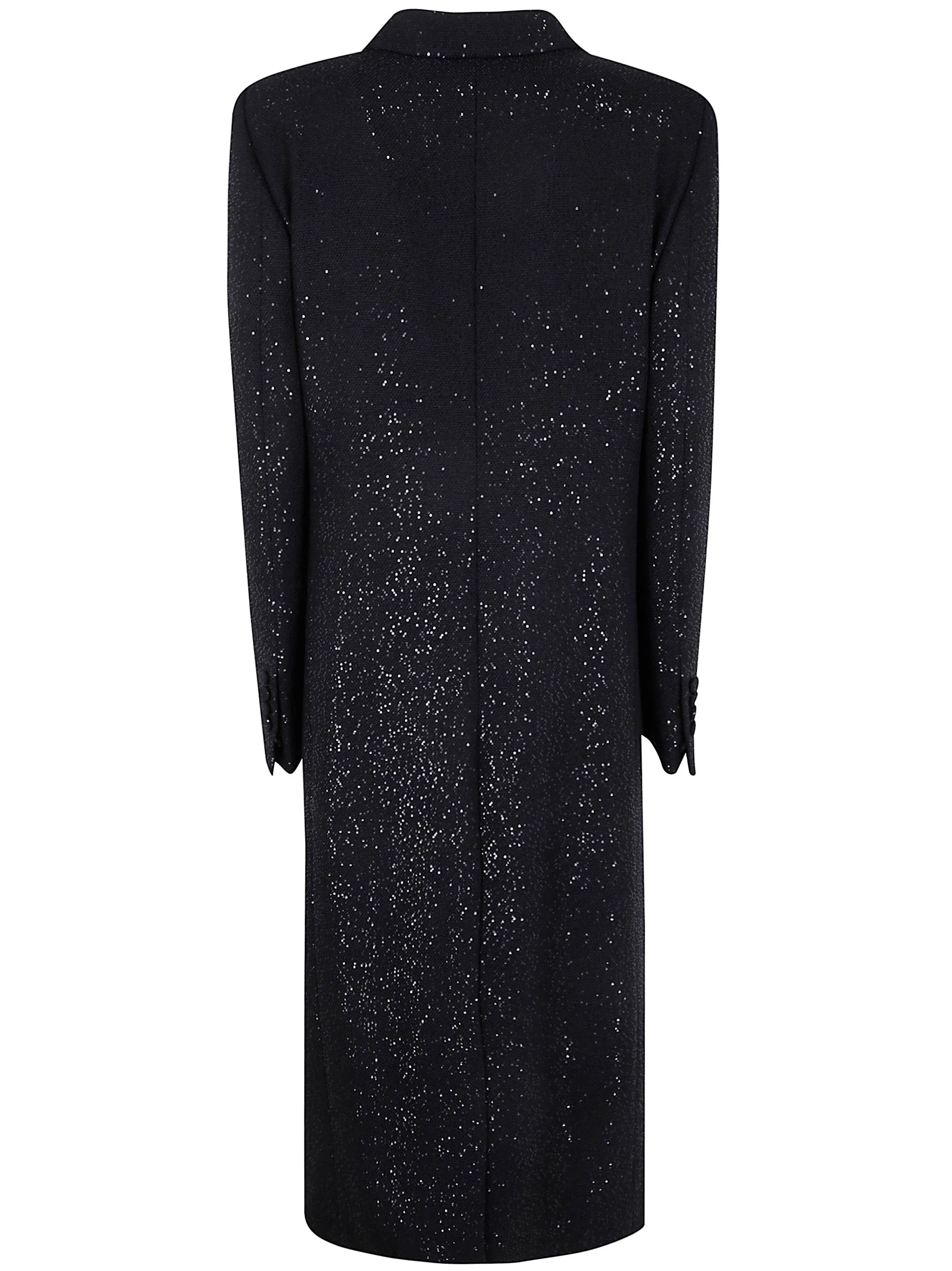 SEQUINED WOOL BLEND CREPE DOUBLE BREASTED COAT sold by Lord & Taylor product image thumbnail 2