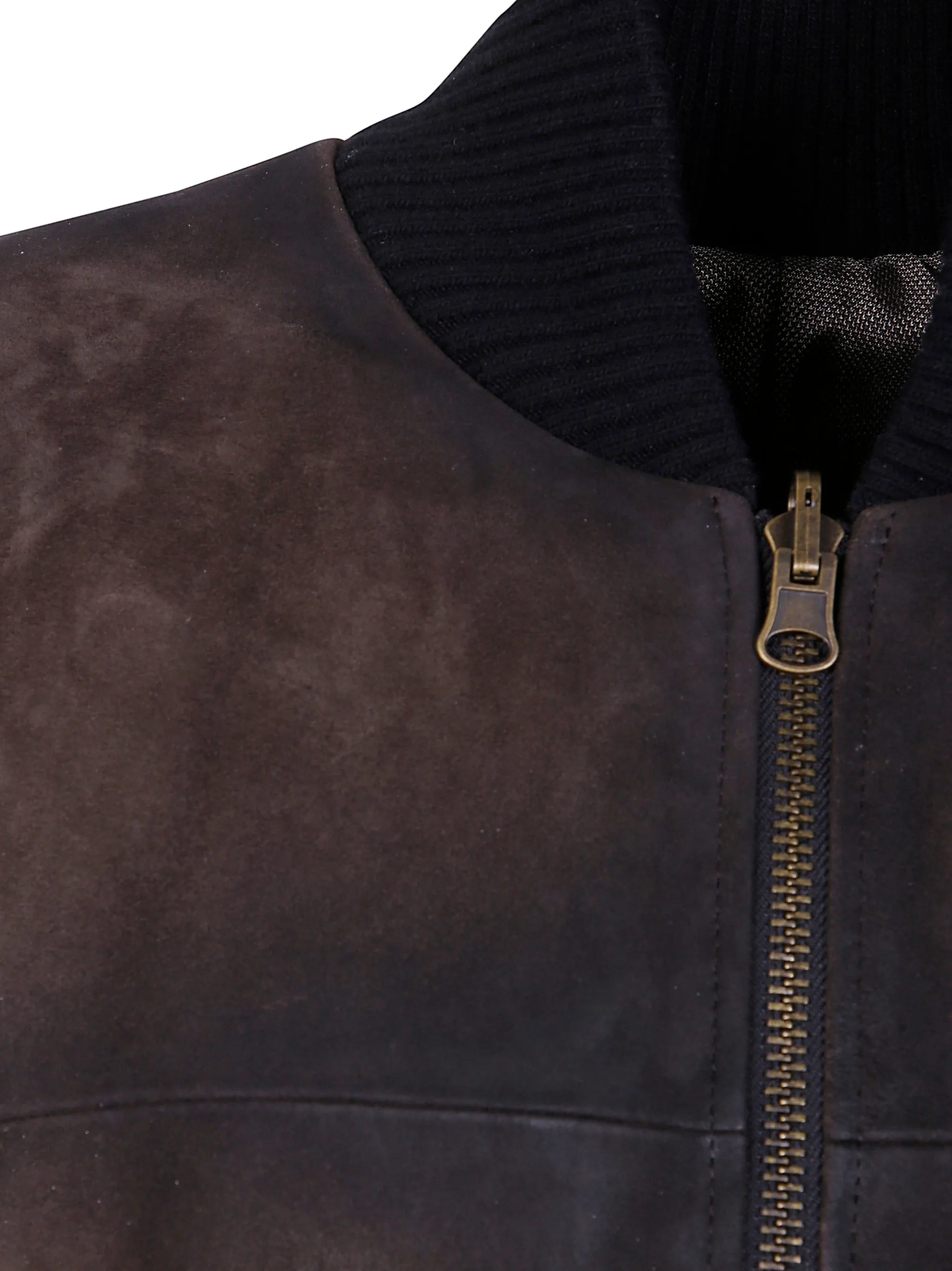 REVERSIBLE LEATHER BOMBER JACKET sold by Lord & Taylor product image thumbnail 3