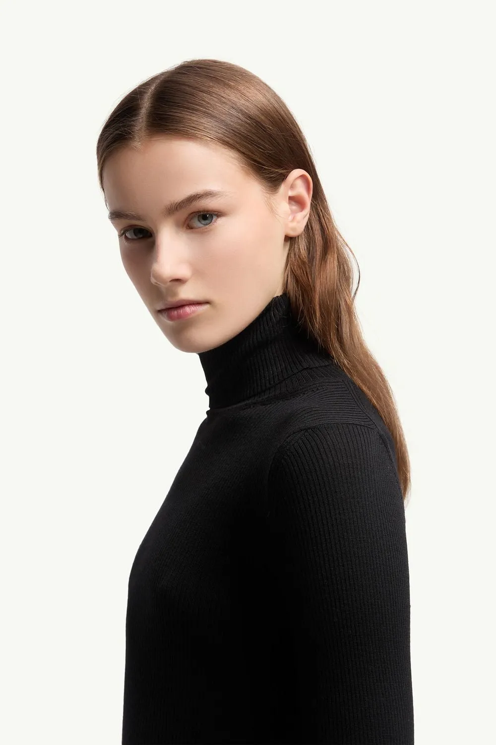 SWEATER WITH A TURTLENECK IN WOOL sold by Lord & Taylor product image thumbnail 4