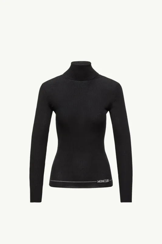 SWEATER WITH A TURTLENECK IN WOOL sold by Lord & Taylor