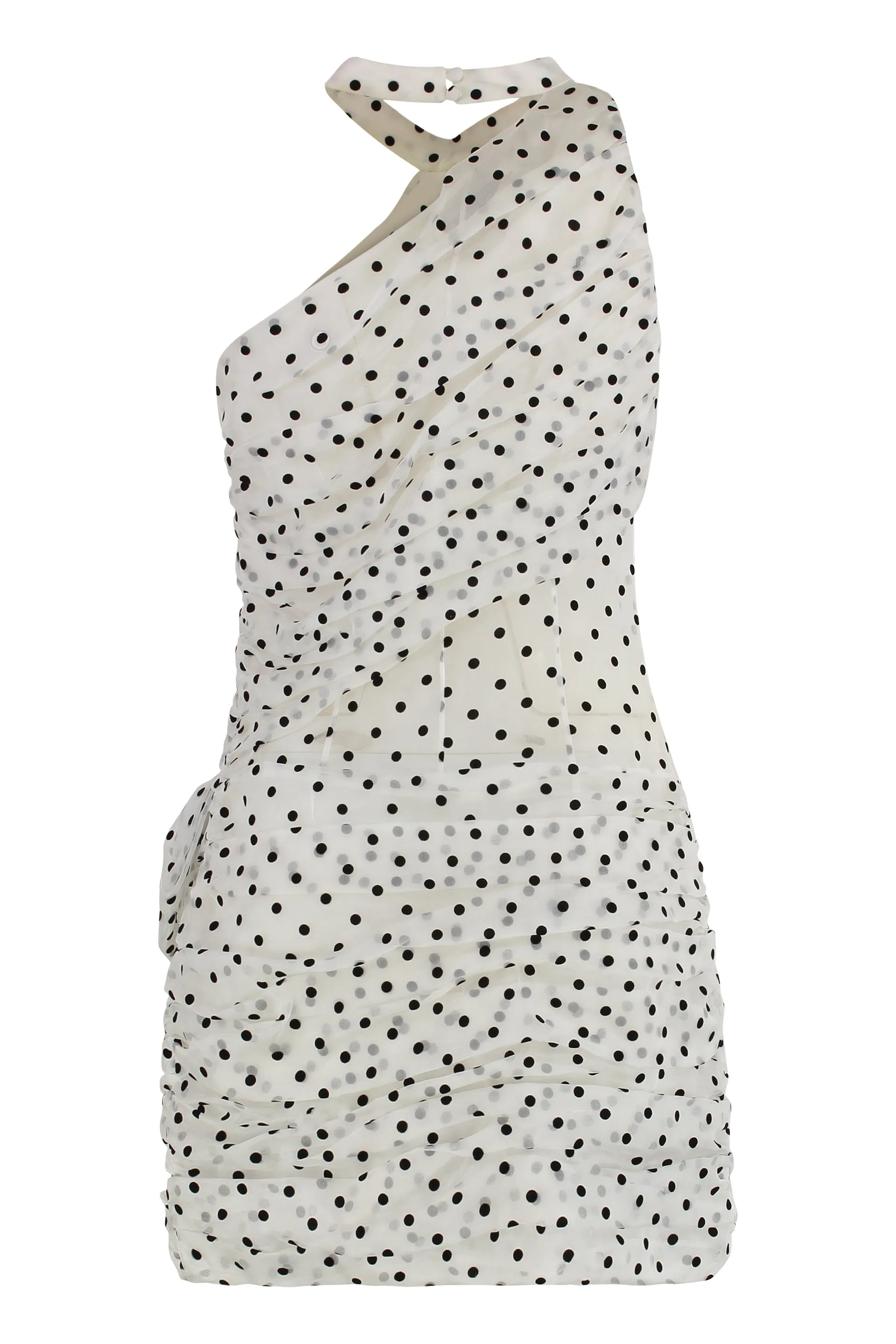 POLKA-DOT MINI-DRESS sold by Lord & Taylor product image thumbnail 2