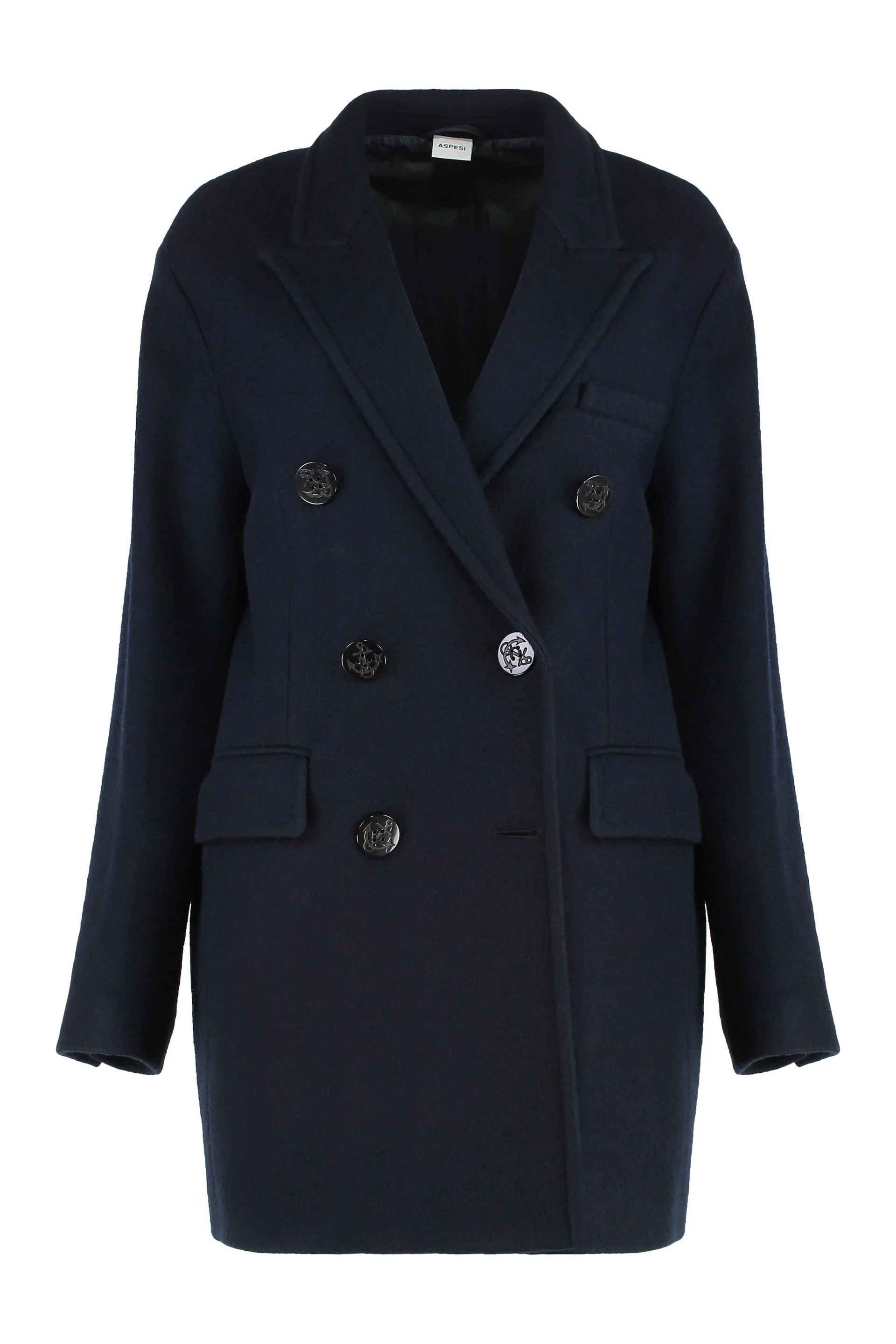 DOUBLE-BREASTED WOOL COAT sold by Lord & Taylor