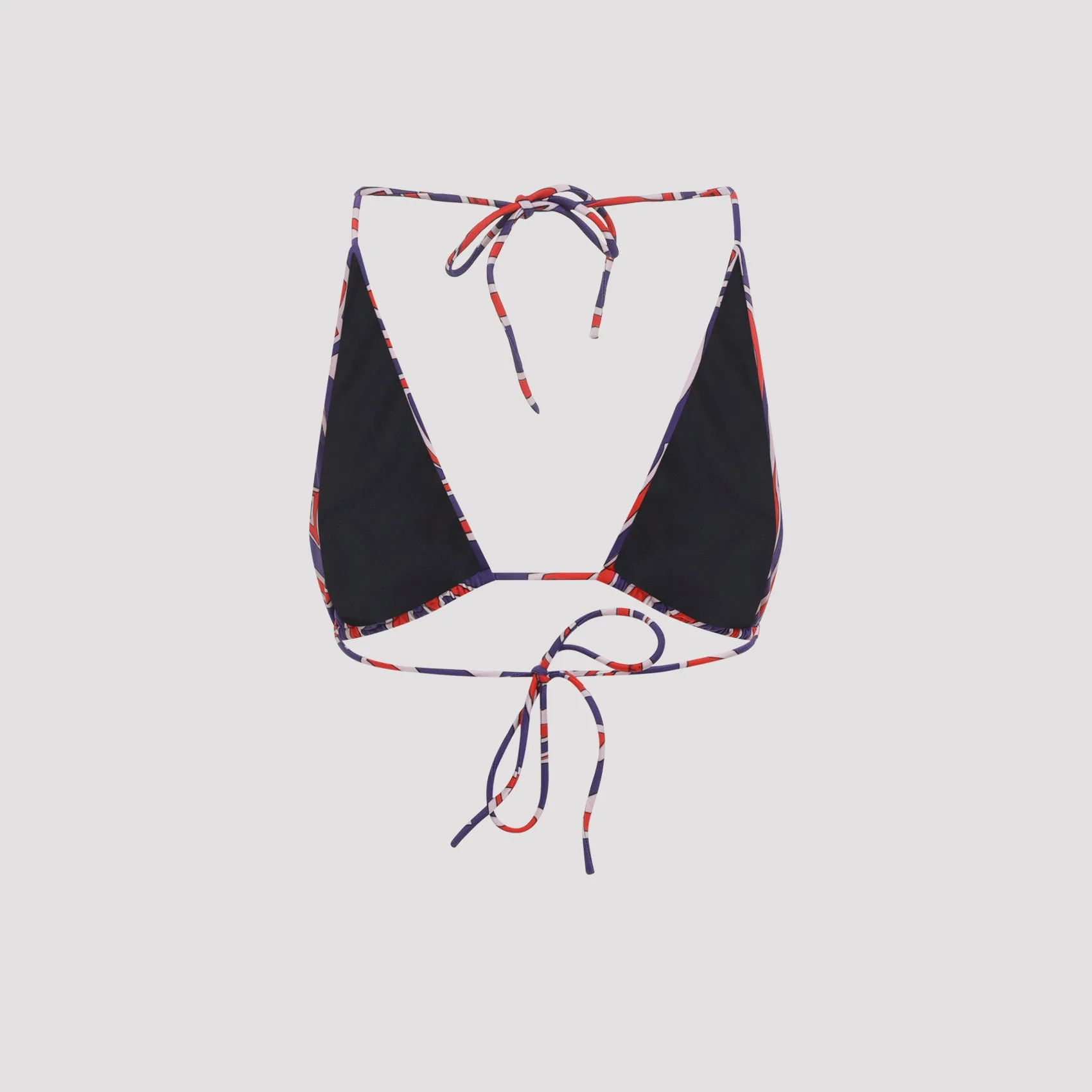 MAZE PRINT TRIANGLE BIKINI TOP sold by Lord & Taylor product image thumbnail 3