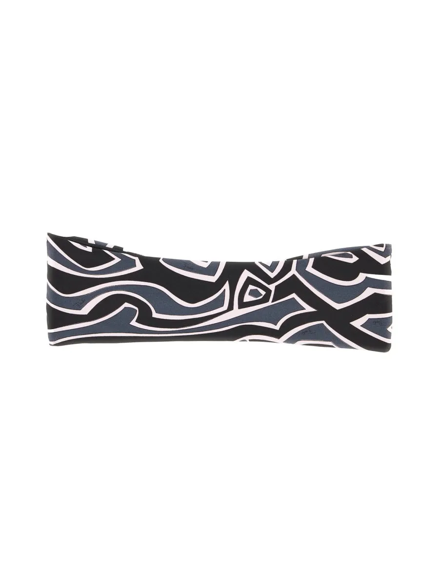 MAZE PRINT BANDEAU BIKINI TOP sold by Lord & Taylor product image thumbnail 3