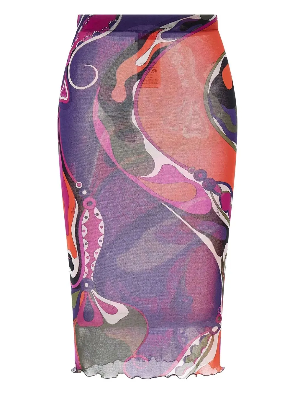 ORCHID PRINT MIDI SKIRT sold by Lord & Taylor