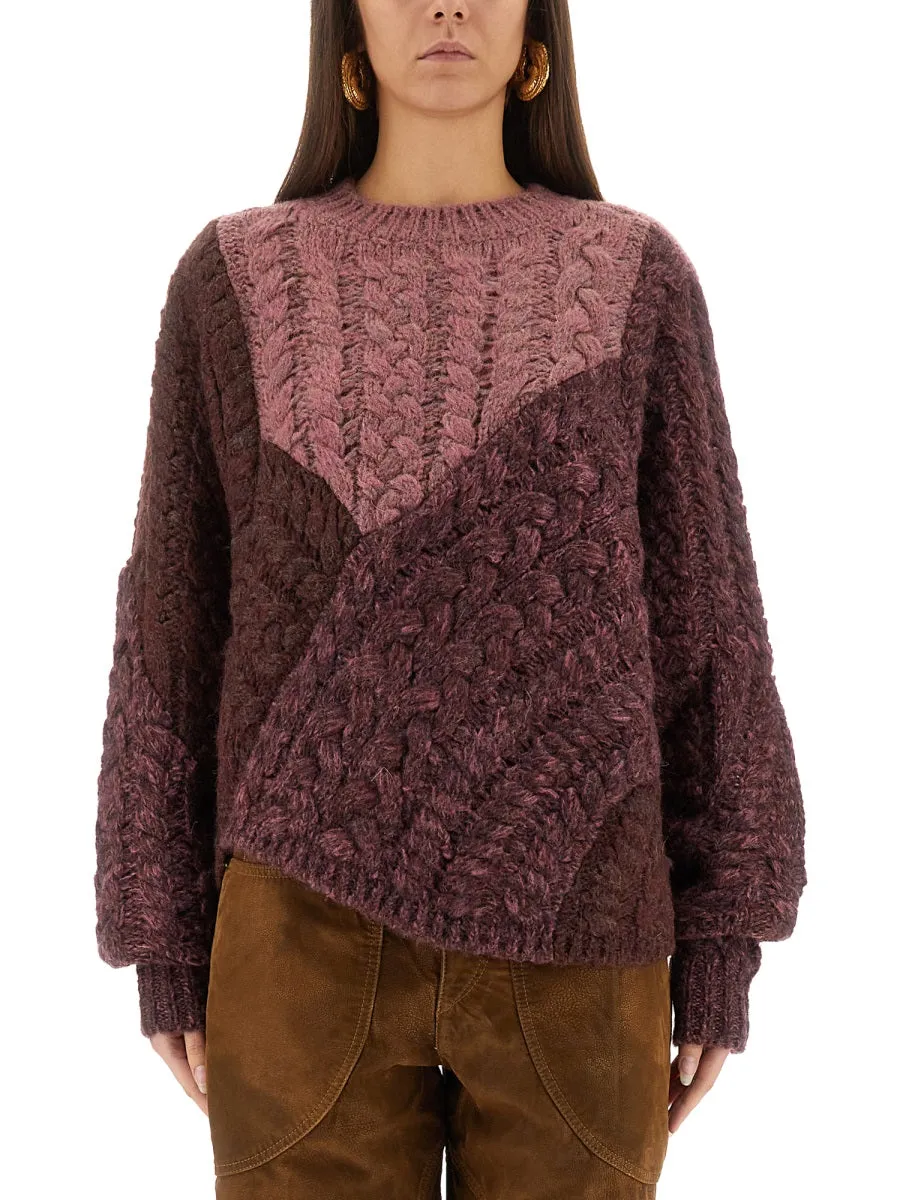 PATCHWORK DARYL SWEATER sold by Lord & Taylor