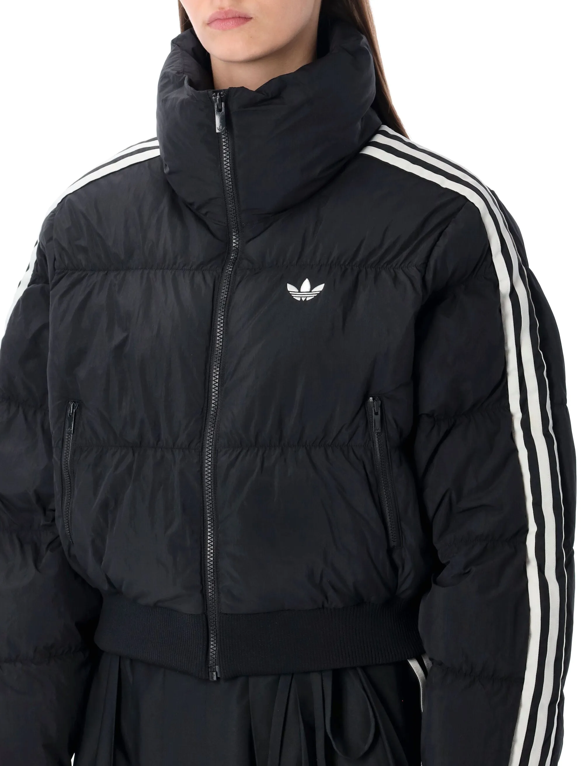 ADIDAS ORIGINALS ADICOLOR CROPPED PUFFER JACKET sold by Lord & Taylor product image thumbnail 3