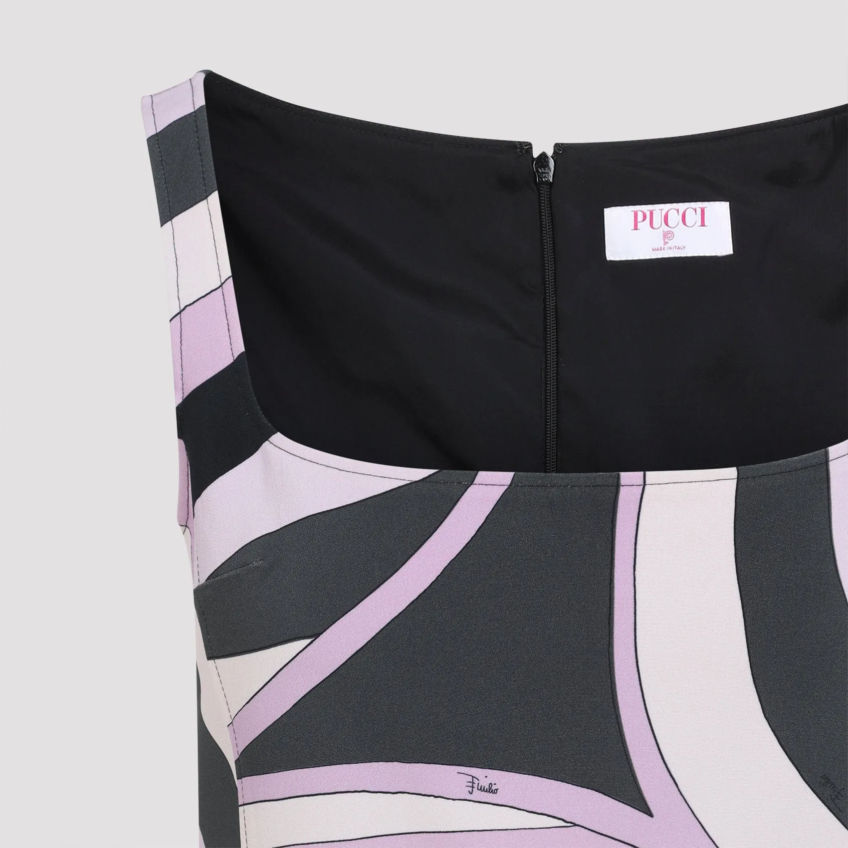 IRIS PRINT MINI DRESS sold by Lord & Taylor product image thumbnail 4