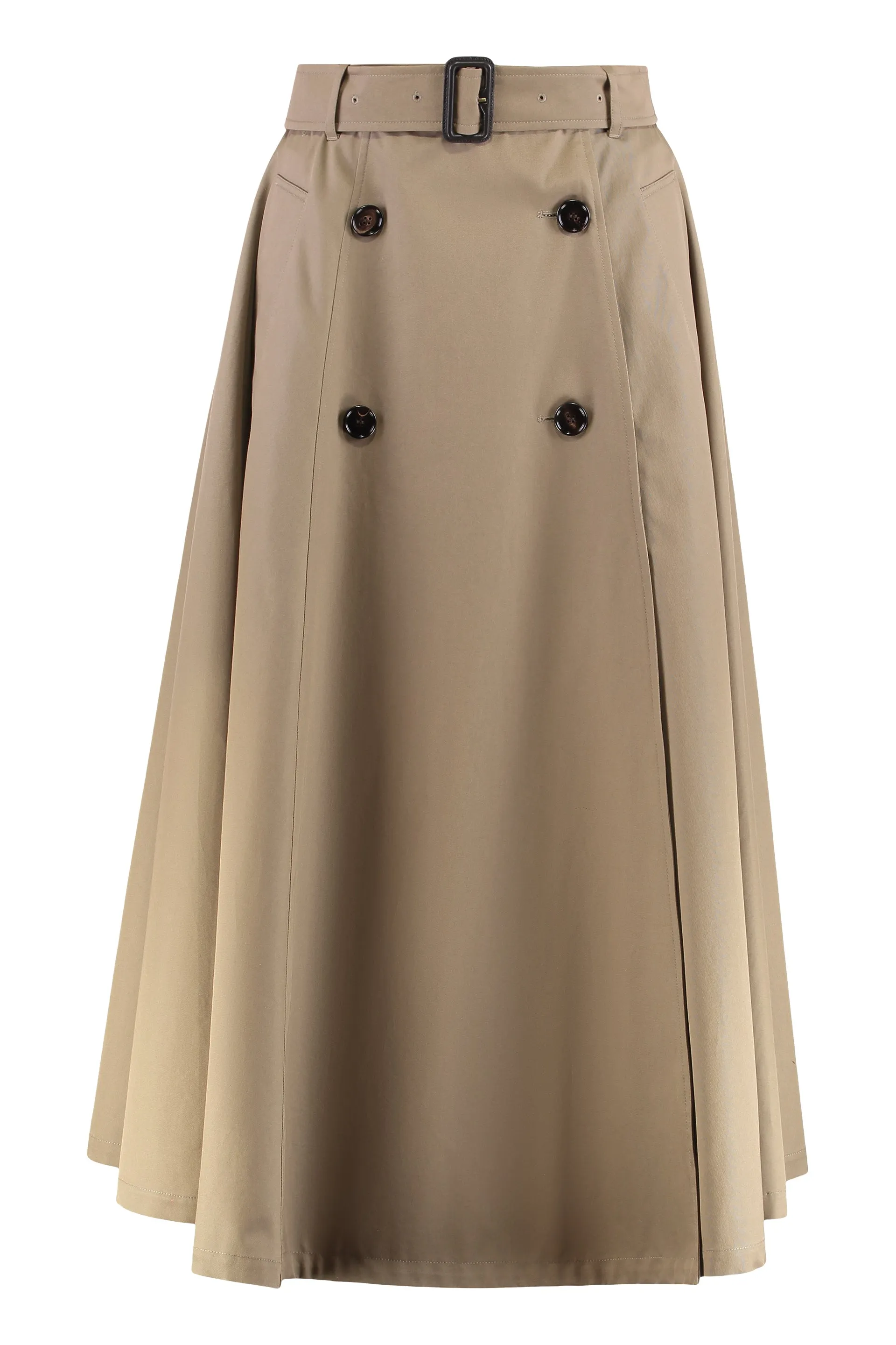 GONNA TRENCH MIDI IN GABARDINE sold by Lord & Taylor