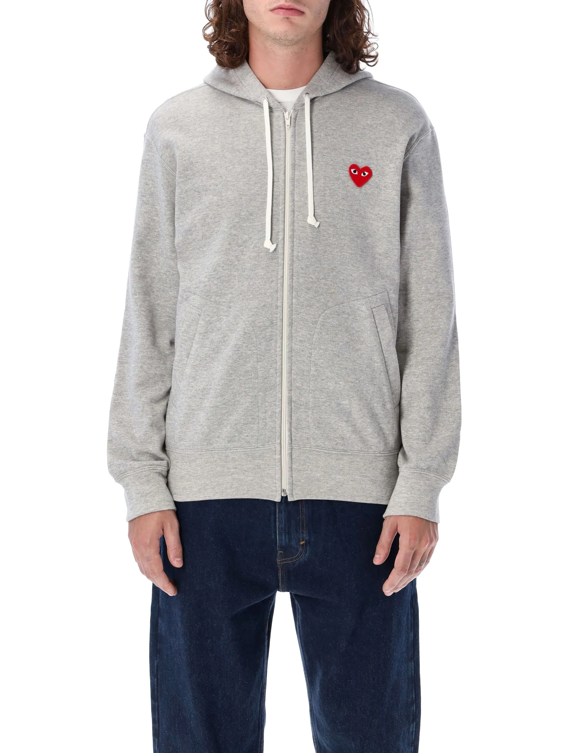 RED HEART ZIPPED HOODIE sold by Lord & Taylor product image thumbnail 4